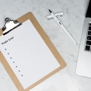to do list des personnes participant au Gang-bang